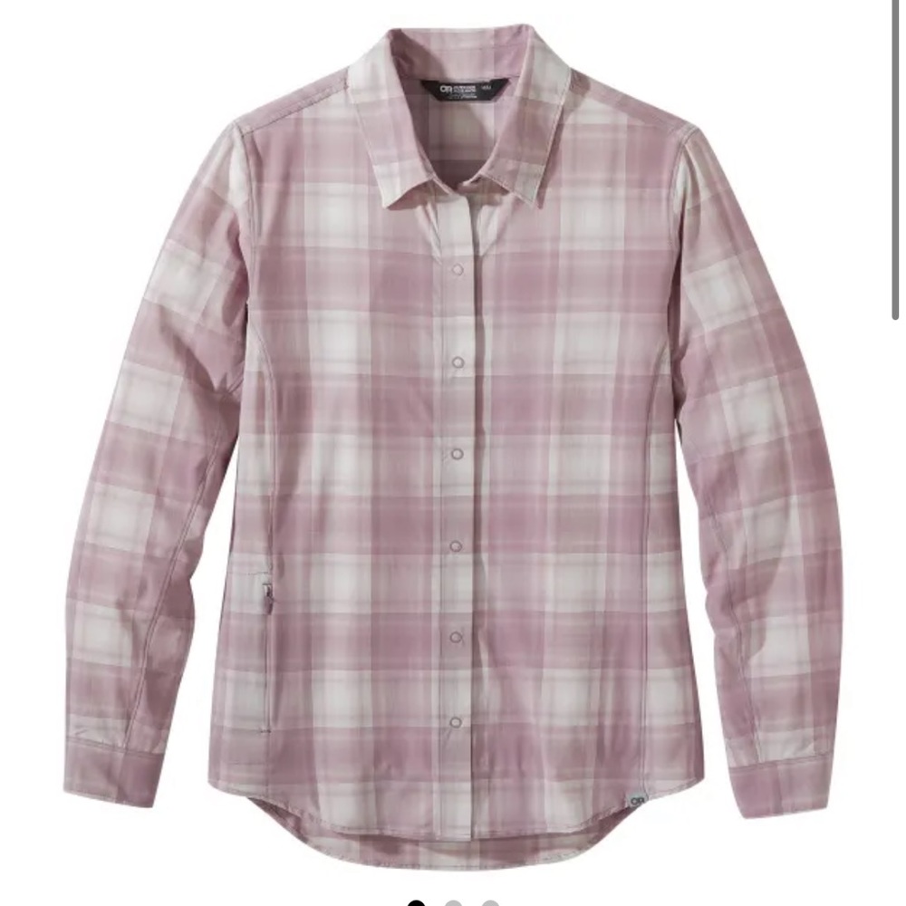 COPY - OUTDOOR RESEARCH Women's Astroman L/S Sun Shirt Moth Plaid size S or L